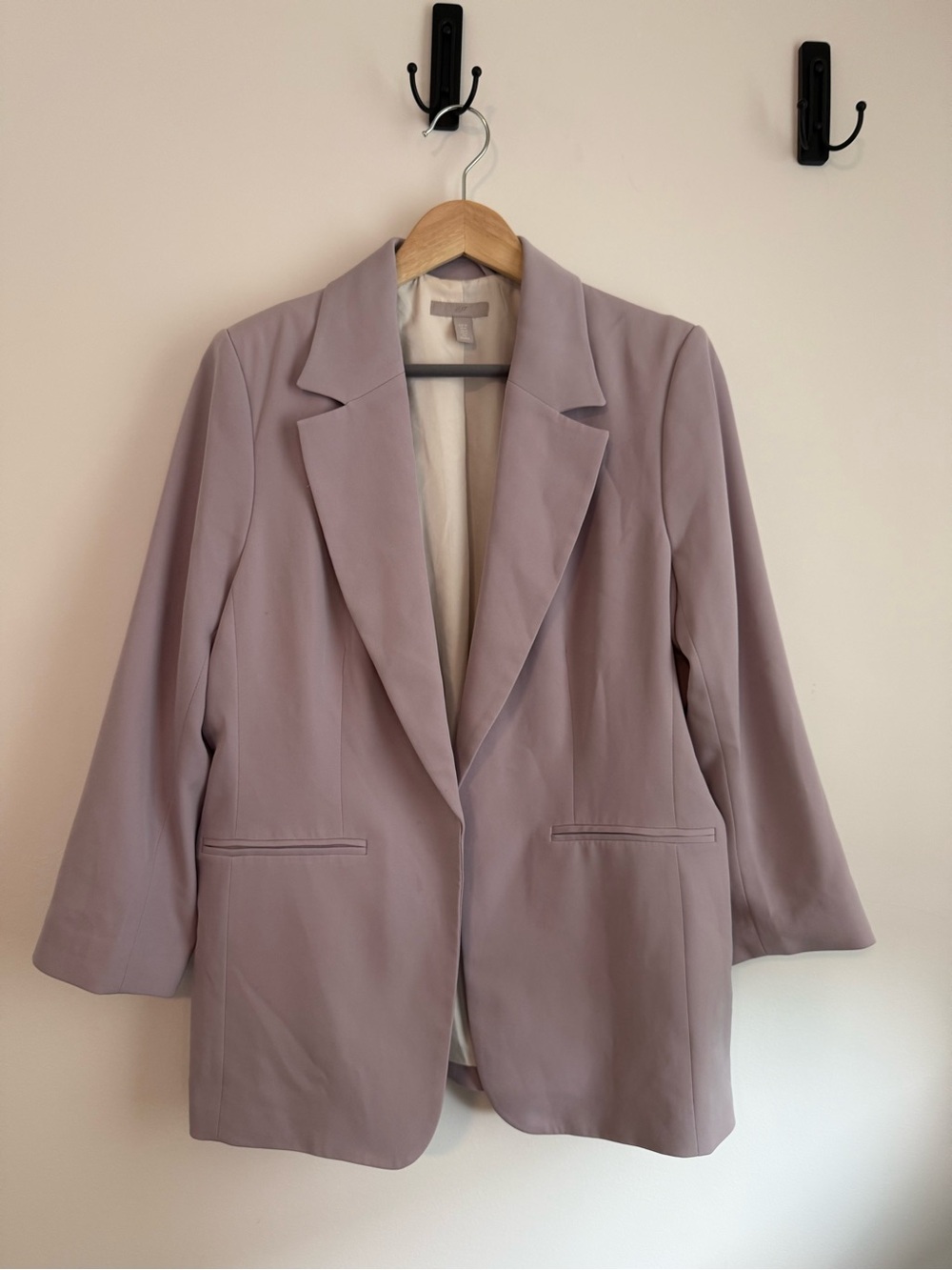 H&M Blazer Jacket in light purple